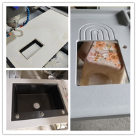Máquina CNC de fábrica Jinan para perforación y fresado de losas de roca y vidrio, maquinaria de procesamiento de plantas de fabricación de construcción