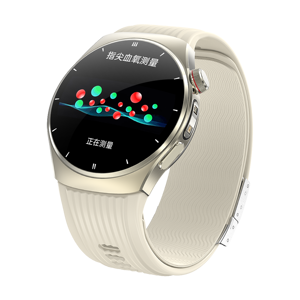 Montre connectée santé avec écran tactile AMOLED, moniteur de pression artérielle/fréquence cardiaque, suivi du sommeil et de l'activité, bracelet en silicone <span class=keywords><strong>pour</strong></span> <span class=keywords><strong>personnes</strong></span> âgées et fitness - Product Image 2