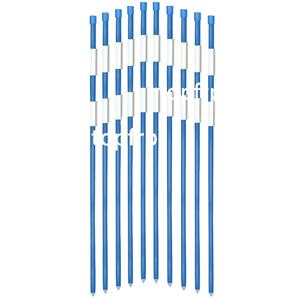 Estacas de nieve con cinta reflectante y sombrero de plástico 5/16 "x 48" H - Product Image 3