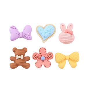 Amour mignon bricolage <span class=keywords><strong>fait</strong></span> <span class=keywords><strong>maison</strong></span> étui de téléphone portable réfrigérateur autocollant broche accessoires Sud 9 perles breloques en résine plastique - Product Image 5