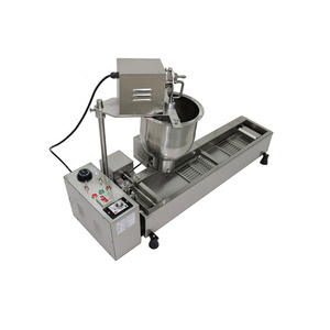Friteuse électrique professionnelle pour beignets, gâteaux entiers et frites, idéale pour les pâtisseries frites - Product Image 3