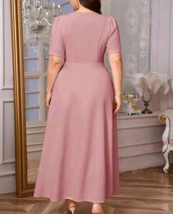 SHENGFU gaun malam elegan ukuran Plus, gaun Maxi ukuran Plus, gaun malam elegan ukuran Plus - Product Image 3