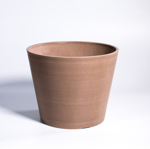 Eco agradable jardín interior y macetas maceta marrón oscuro hechas <span class=keywords><strong>con</strong></span> materiales reciclados - Product Image 1