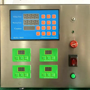 เครื่องบรรจุของเหลวแบบกึ่งอัตโนมัติ 4 หัวปั๊มแบบเพอริสตัลติก สีขาว ใช้ไฟฟ้า สำหรับขวดสบู่ นม น้ำหอม 220V ความแม่นยำสูง - Product Image 2