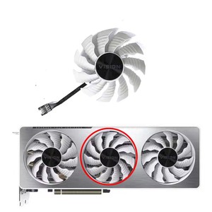 Ventilador de GPU de 82MM 4PIN PLA09215S12H RTX3070 para <span class=keywords><strong>Gigabyte</strong></span> GeForce RTX 3070 <span class=keywords><strong>VISION</strong></span> OC 8G <span class=keywords><strong>Gigabyte</strong></span> GeForce RTX <span class=keywords><strong>3060</strong></span> Ti <span class=keywords><strong>VISION</strong></span> OC 8G LHR - Product Image 3