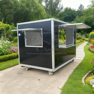 Big New Retro ngoài trời Hot Dog pháp khoai tây chiên Waffle Crepe Ramen BOBA doner xe tải thực phẩm Xe cung cấp sản xuất - Product Image 4