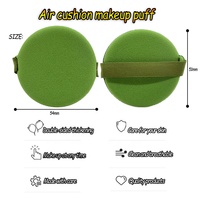 Kostenlose Probe Round Foundation Sponge Puff Soft Face BB Creme Latex freies kosmetisches Luftkissen