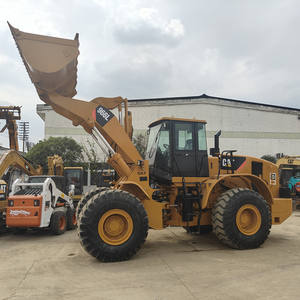 Chargeuse sur pneus Caterpillar 966L d'occasion, faible nombre d'heures de fonctionnement, 966D 966E 966F 966G 966M 966K, 6 tonnes, performances puissantes, consommation de carburant raisonnable - Product Image 1