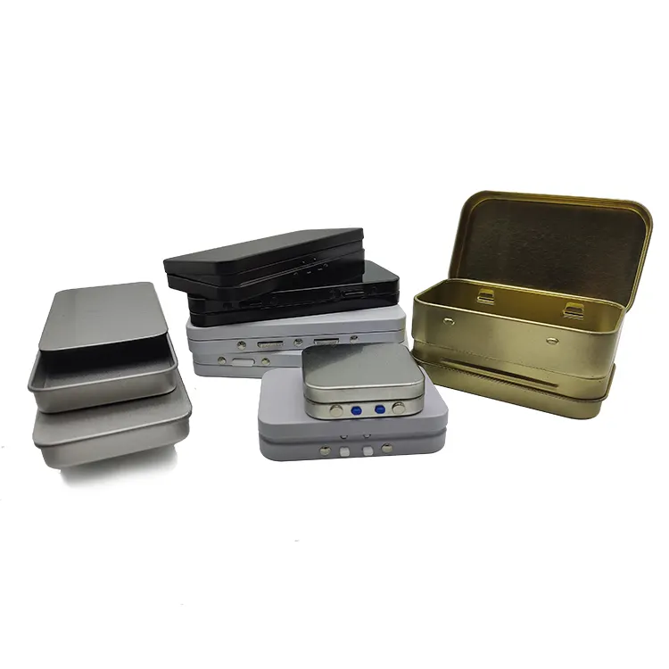 Прямоугольная Оловянная коробка с принтом на заказ, с замком для детской безопасности, горячая Распродажа, Детская Металлическая упаковка, жестяная коробка с вставкой