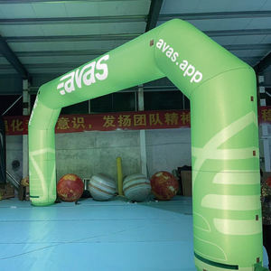 Arco Inflable Publicitario Personalizado, Portátil, Impermeable, Resistente, de Primera Calidad, Fácil de Instalar, Impresión Digital, Eléctrico - Product Image 4