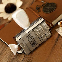 Timbre en plastique pour numéros et lettres, lettres et Mini Date, à encreur automatique, 80 pièces, 3.5MM