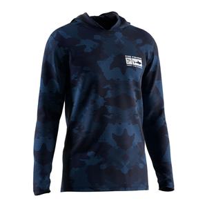 Camiseta de Pesca con Capucha de Secado Rápido y Protección UV para Hombre, Sublimada con Diseño de Peces - Product Image 3