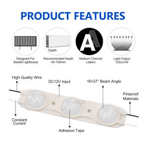 Module LED étanche 12V DC 6500K pour enseigne lumineuse - Product Image 4