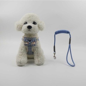 Plain color bow dog leash, harness, anti-impact, anti-breakage pet leash, dog <b>rope</b>, pet supplies - Product Image 4