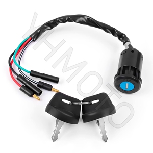 Yhmoto สวิตช์ล็อคจุดระเบิดพร้อมกุญแจสำหรับ Honda TRX300 fourtrax 1990 1998 35100 HM5 671 - Product Image 6