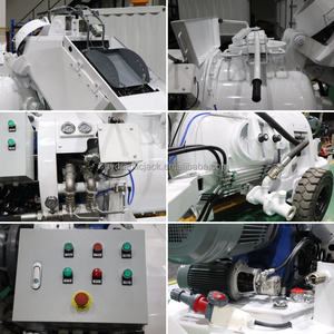 Bomba de Mezcla Continua Eléctrica y Transporte Neumático GPXT400-E de 9m3/h para Nivelación de Pisos Comerciales Grandes - Product Image 6