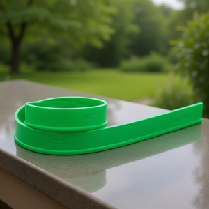 Lama in gomma verde da 35 cm per la pulizia di vetri e superfici - Product Image 3