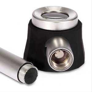 Groothandel Outdoor Handheld <span class=keywords><strong>Loupe</strong></span>, 10x Metalen Led Lezing Vergrootglas - Product Image 4