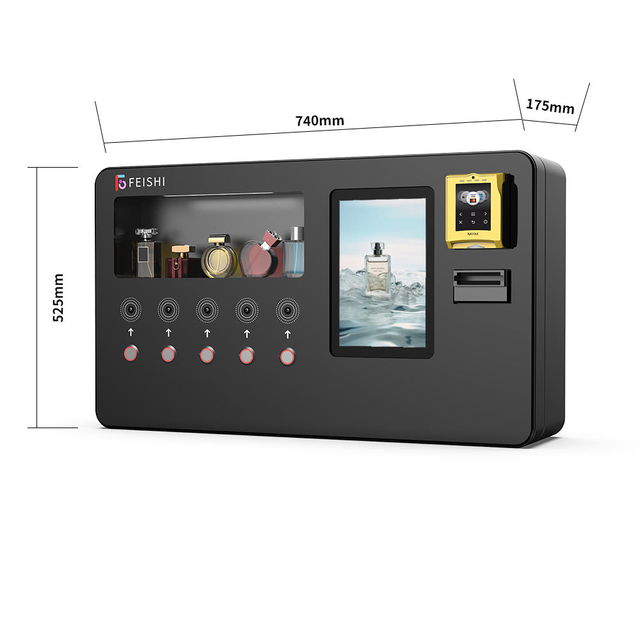 Automatic Coin Operated Spray Fragrance Cologne Perfume Dispenser Vending Machine for Public Spaces Business