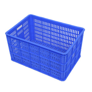Caja de plástico HDPE para verduras y frutas, ventilada, moldeada por inyección, tamaños estándar disponibles - Product Image 4