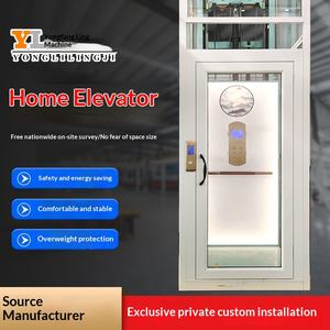 Ascenseur panoramique, petit élévateur, intérieur et extérieur, hydraulique, villa, deux étages, trois étages, quatre étages, cinq étages, usage domestique - Product Image 5