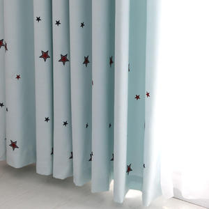 Innermor personalizable cielo estrellado bordado cortinas de lino de imitación para niños dormitorio y sala de estar decoración del hogar cortinas - Product Image 3