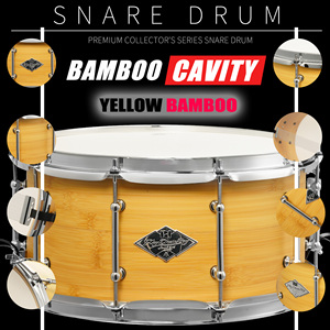 Tambourin professionnel en bois de 14 pouces PD pour performance, étudiant, jazz, marche, instrument de percussion, vente en gros d'usine - Product Image 6