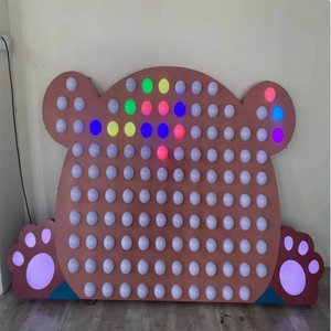 LED Interactivo <span class=keywords><strong>Netflix</strong></span> Pared Táctil Pared Cambio <span class=keywords><strong>de</strong></span> color Luces <span class=keywords><strong>Tarjeta</strong></span> perforada Pixel Wall Mall Jigsaw Check-In Music Pat Lights - Product Image 3