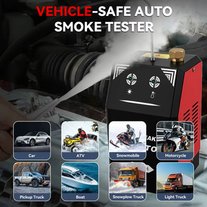 Podofo Automotive Smoke Machine Leak <b>Detector</b> 12V DC EVAP Vacuum Diagnostic Tester for Pipe System Wholesale OEM Factory Price - Product Image 3