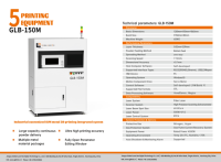 AX-GLB150M Printer 3D Logam SLM Otomatis Kelas Industri Baru untuk Desktop, Mendukung Berbagai Material Logam, Volume Cetak 150x80mm, USB/WiFi