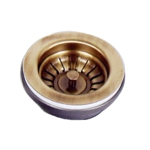 ANTICA BES 1321 1 1/2 \ "Desagüe de cesta de estilo moderno con desbordamiento Trampa de botella de basura de acero inoxidable de zinc para uso en el baño y la cocina - Product Image 2