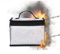 Sac sûr Lipo fibre de verre résistant au feu anti-déflagrant sac au Lithium Lipo bureau usine batterie sac de rangement de sécurité