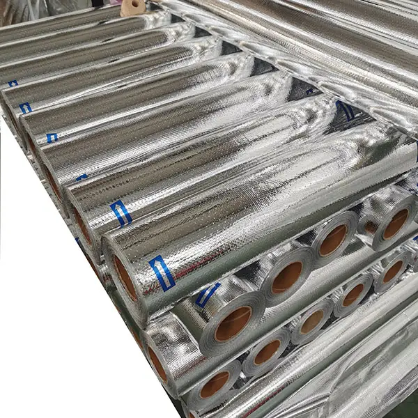 Hochfestes thermisch reflektieren des Gewebe aus Aluminium folie/alu minis iertem Film für Export verpackungen