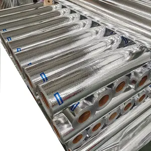 Aluminum Foil Supplier High-Strength Aluminum Foil/Aluminized Film Laminated Thermal Reflective Fabric For Export Box Packaging