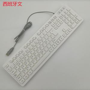 Russian English Arabic French Italian German Spain Portugal Denmark Thai Chocolate Wired <b>USB</b> <b>Keyboard</b> for Desktop - Product Image 6