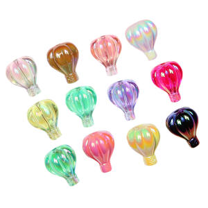 Hot Air <b>Balloon</b> Loose Beads <b>Accessories</b> DIY Mobile Phone Chain Hand-painted Beads Wholesale Acrylic Beads Color Hot Air <b>Balloon</b> - Product Image 1