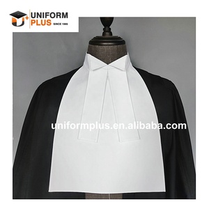 Traje Formal Profesional Tradicional para Tribunales, Uniforme Legal Ceremonial para <span class=keywords><strong>Jueces</strong></span>, Abogados, Defensores, Vestimenta de Túnica Negra - Product Image 3