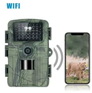 2023 Nieuwe App Controle Op Zonne-Energie 48Mp Caza Wifi Mini Jachtpad Camera 2.7K Wilde Dieren Dieren In Het Wild Camara