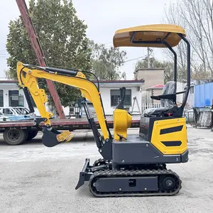 Mini máy xúc 1.3 Tấn Nhà cung cấp Crawler EPA euro5 Kubota động cơ Digger bán trang trại sử dụng máy xúc giá máy