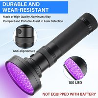 Detector de Fugas de Aire Acondicionado Profesional, Herramienta de Refrigeración, Kit de Detección de Fugas de Tinte de Aceite UV, Linterna UV con Gafas Protectoras