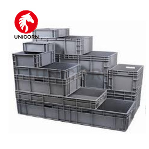 Top Quality Supermarket PP Material Ground Stackable Turnover Box