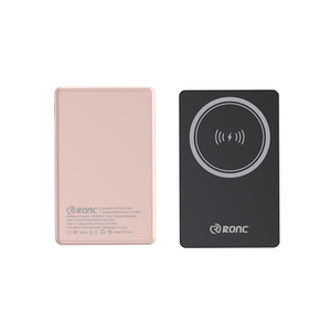 Cargador Portátil Magnético Inalámbrico, Banco de Energía de 5000 mAh, Carga Rápida PD de 20 W, Mini Banco de Energía Seguro Tipo Cartera - Product Image 1