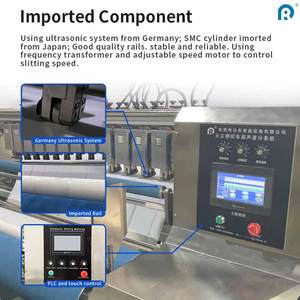 Proveedor Profesional en China, Máquina Cortadora de Telas No Tejidas Ultrasónica Automática con Motor PLC EISENKO, Alto Rendimiento, CE - Product Image 4