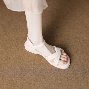 Soft <b>Cloud</b> Feel Comfy Roman <b>Sandals</b> Delicate Ladies Casual Daily Outside Wearing Summer Dress <b>Sandals</b> - Product Image 3
