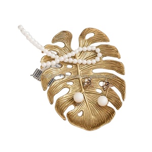 Plateau de luxe décoration Turtleback feuille métal bijoux plateau fruits plateau stockage créatif Arts et artisanat - Product Image 5