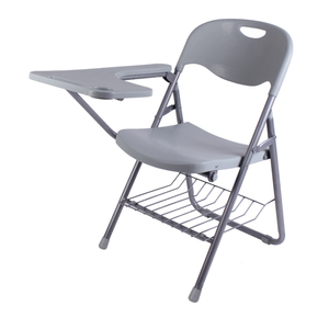 Nội thất trường học nhựa có thể điều chỉnh nghiên cứu Ghế gấp nghiên cứu đào tạo ghế với văn bản Pad bảng cho người lớn - Product Image 3