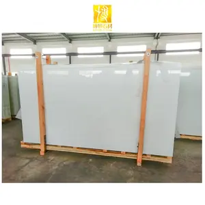 BOTON STONE Big Slab White Nano Stone Wholesale Crystallized Wall Panel for Exterior Walling
