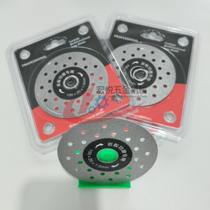 Disque de coupe et de meulage diamanté brasé sous vide de 4 pouces, économique, pour carrelage, grès cérame et <span class=keywords><strong>Dekton</strong></span> - Product Image 5