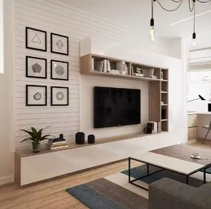 Meubles de maison, meuble TV moderne et coloré, meuble de rangement - Product Image 4