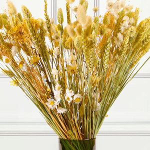 Bouquet de fleurs séchées élégant aux couleurs réalistes, design durable, parfait pour la chambre à coucher, le salon ou la décoration de mariage - Product Image 3